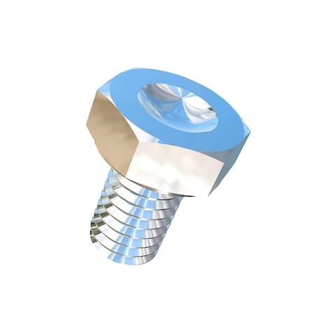 Allied Titanium Grade 5, M6-1.00 Structural Bolt, Titanium, 10 mm L 0040585